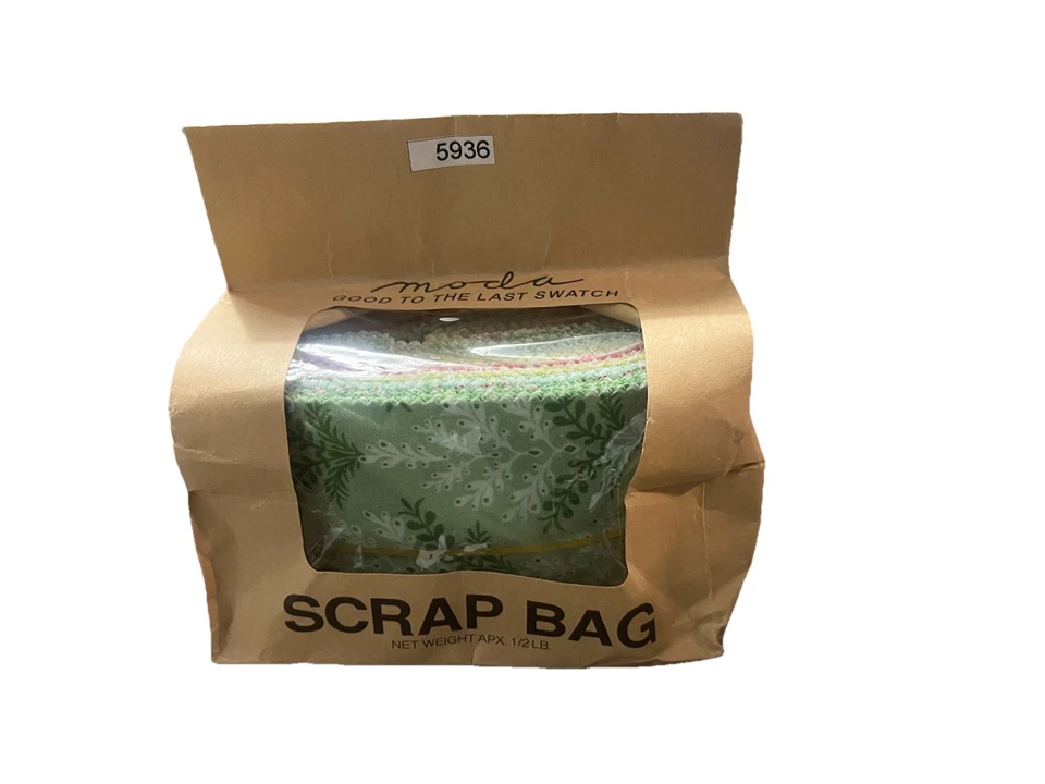 Moda Fabrics Kate Spain Christmas A Partridge In A Pear Tree Scrap Bag OOP - Image 3 of 4