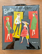 Vintage Barbie Doll Carrying Case Ponytail 1961 Black