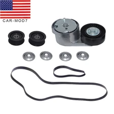 Belt Tensioner Idler Pulley Kit For Maserati Ghibli Levante Quattroporte 3.0 V6