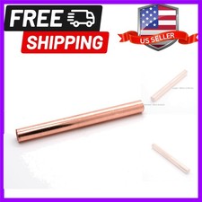 99.9 Pure Copper Round Rod Diameter 10mm Length 100mm Solid Copper Rod Bare ...