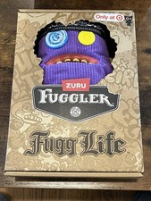 Fuggler Fugg Life Edition 9" SASQUOOSH Purple Gold Teeth Funny Ugly Monsters NIB