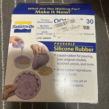 Smooth-On Silicone Mold Making Rubber OOMOO 30 Trial Unit 2.8 lbs SEALED