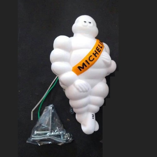 8" Michelin Man Doll White Figure Bibendum Advertise Tire Collectibles Truck New - Picture 5 of 6