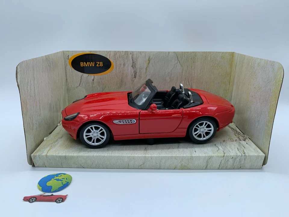 Maisto BMW Z8 ,modello in scala 1:24 - 1:25, (1866) , vintage - Immagine 2 di 4