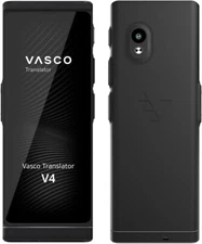 Vasco V4 Voice Translator 108 Languages Free Communication Black Onyx JP NEW