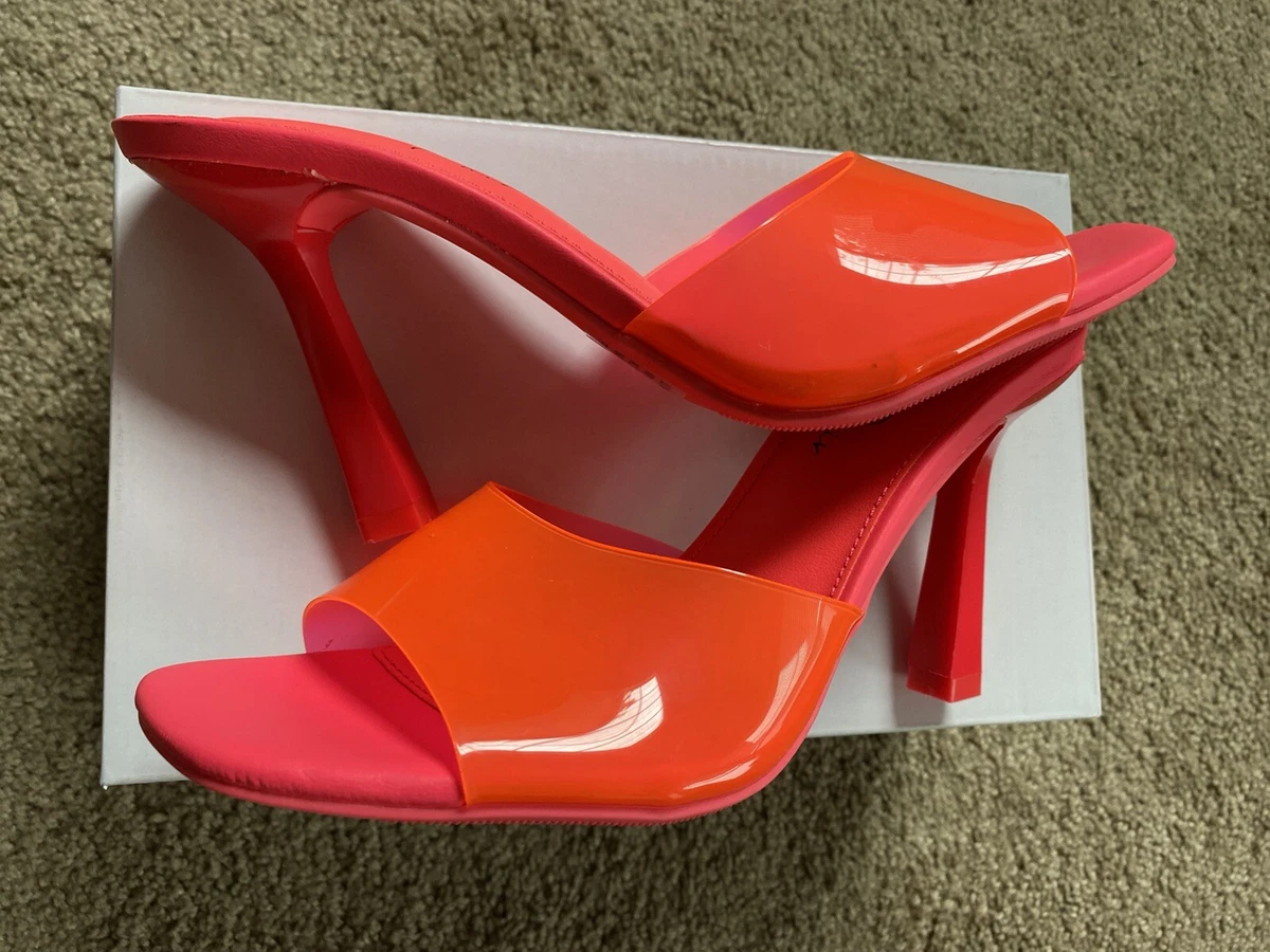 Comfortable pink heels sales