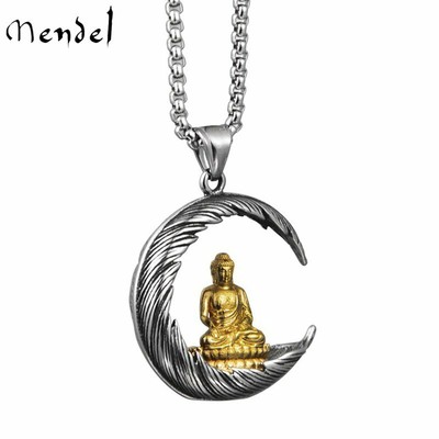 MENDEL Gold Mens Womens Stainless Steel 