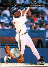 1994 Pinnacle Power Surge Baseball #PS11 Albert Belle Indians 
