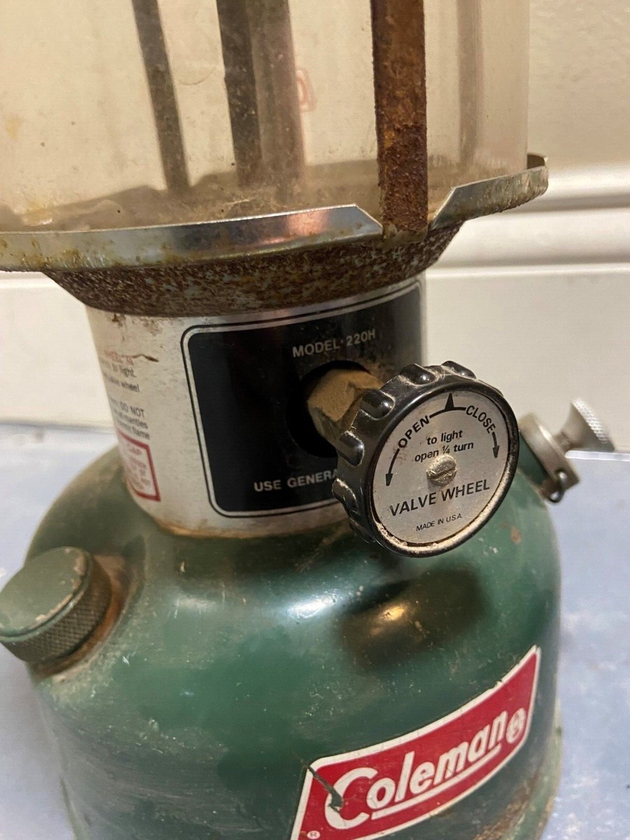 Vintage Coleman Lanterns, Models 220H, 220F, 228F Big Hat, 200A