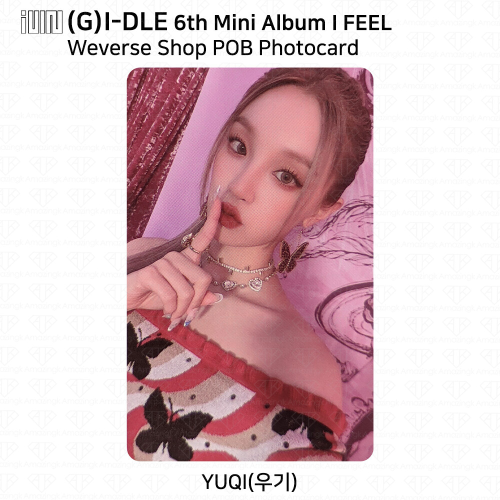 G)I-DLE G-IDLE IDLE 6th Mini Album I Feel POB Photocard