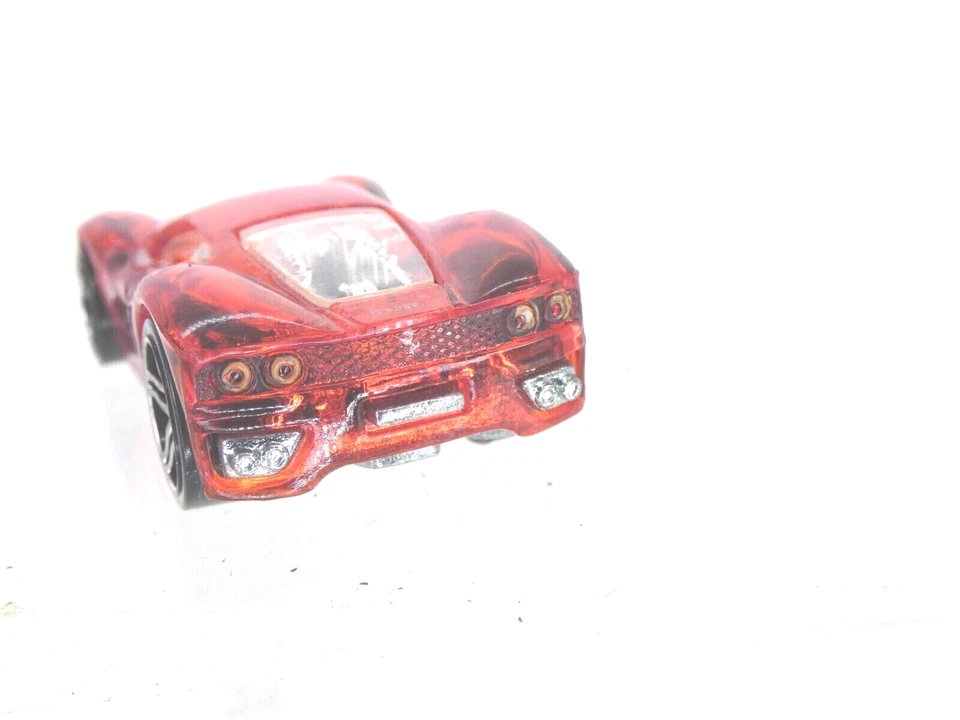 Ferrari 360 Modena Hot Wheels 2008 Coleccionable Rojo Juguete Modelo Coche Transparente  Foto 4 de 4