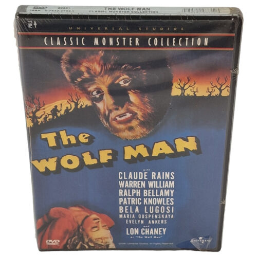 The Wolf Man DVD Clásico Monster Colección US Importado De Vo Región Con 1999 - Imagen 1 de 5