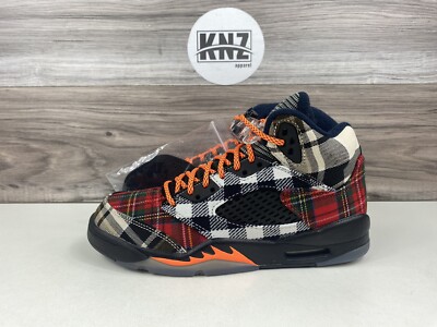 靴 Air Jordan 5 Retro Jordan 5 Retro GS 'Plaid' - Air Jordan - FD4814 008 - black/total