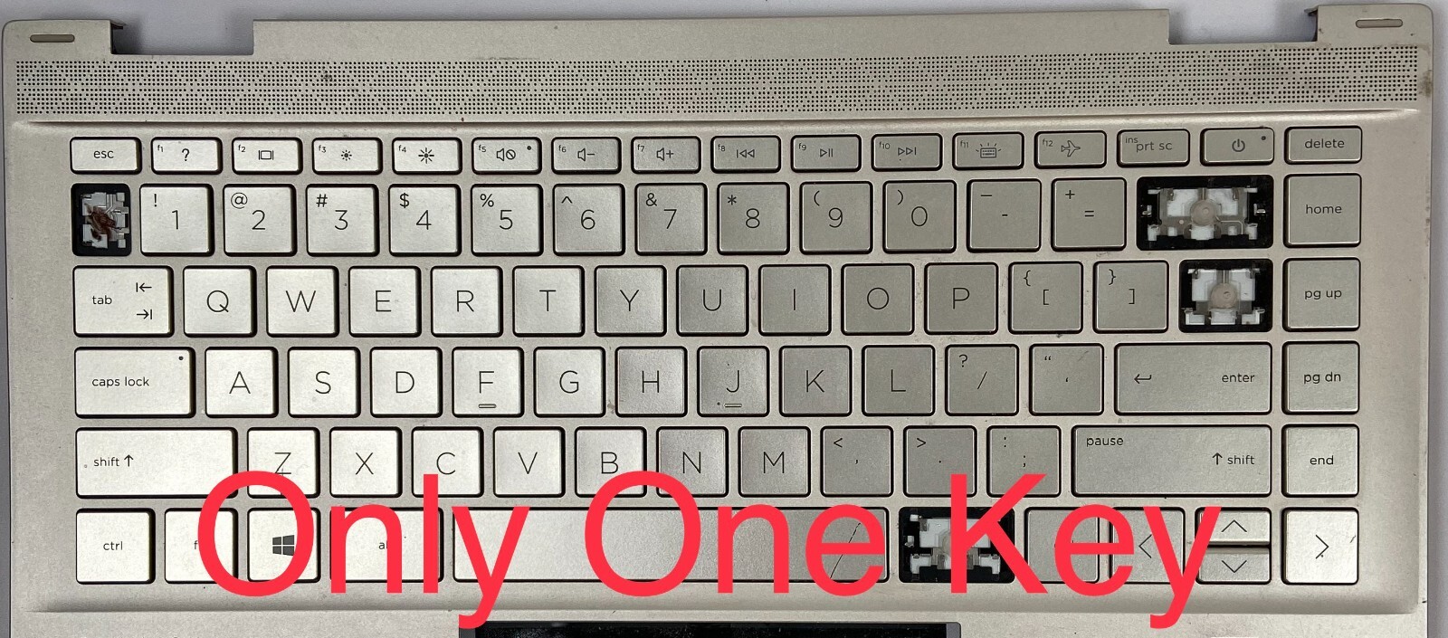 HP Pavilion 14m-0023DX US Keyboard One Key Cap + Hinge Original | eBay