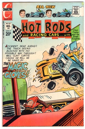 Hot Rods and Racing Cars #117 Dec 1972 Charlton Bronze Age Comic - Bild 1 von 2