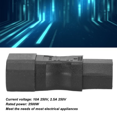 4x IEC320 C14 To IEC320 C13 Power Adapter Universal Standard Computer Power New