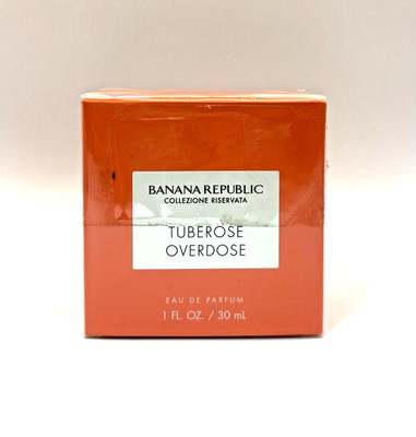 Banana Republic Tuberose Overdose EDP 1oz/ 30ml, New, Box slightly Damaged