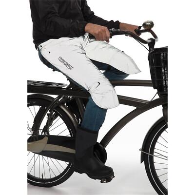 Rainlegs Fahrrad Arctic-Beinschützer grau reflektierend Gr. S Hollow Fibre