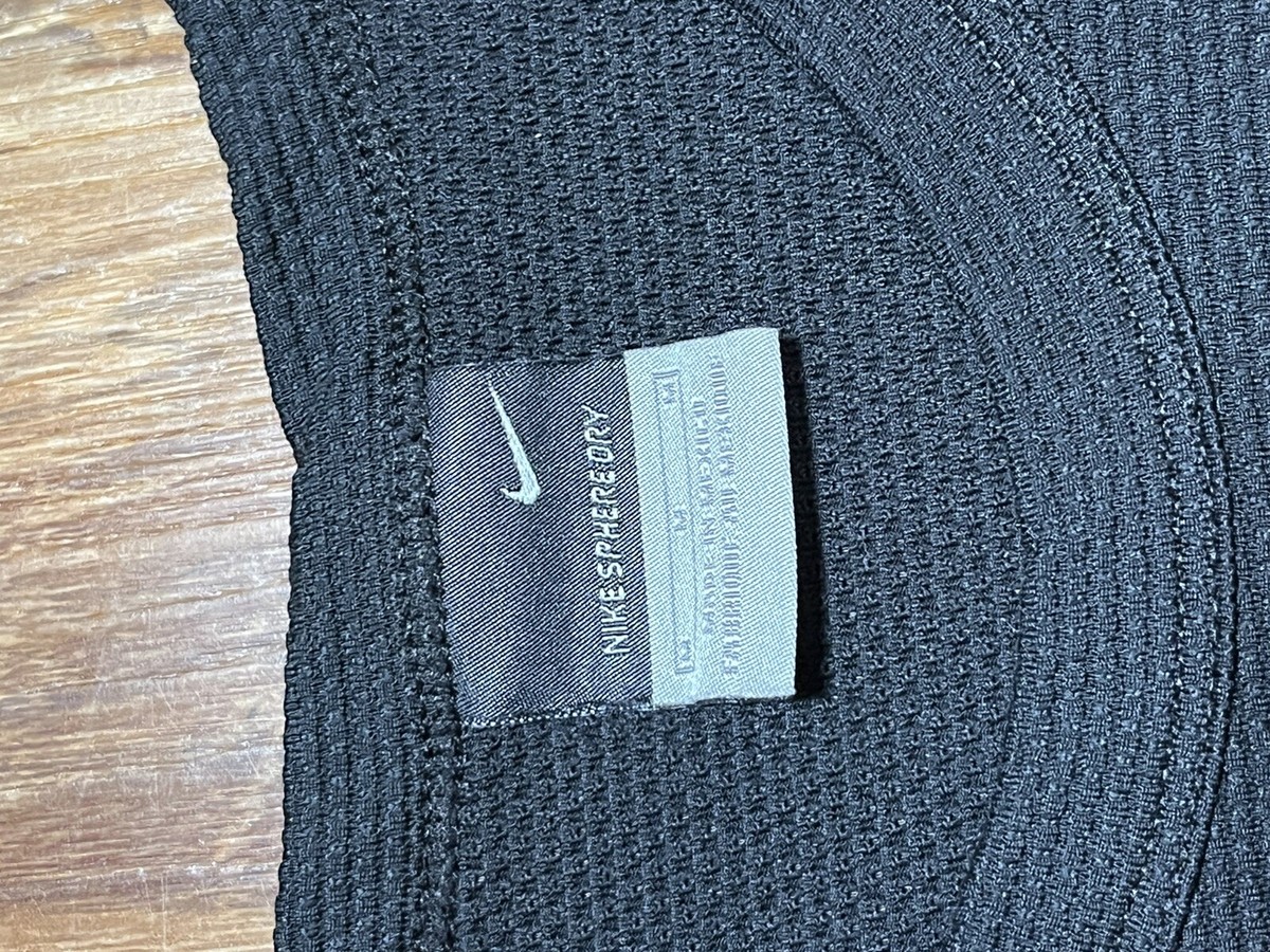 Vintage Y2K Nike Sphere Dry dri-fit Black Athletic Shirt