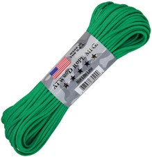 New Atwood Rope MFG Parachute Cord Green S06 - GREEN