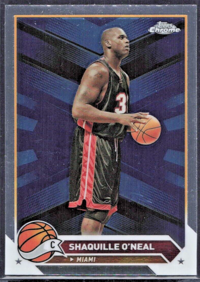 2024 Topps Chrome #148 Shaquille O'Neal - Miami Heat - MINT | eBay