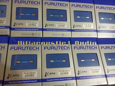 FURUTECH TF-3.15A (32mm) ヒューズ 1x Furutech Fuse Rhodium Plated