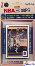 Golden State Warriors 2023/24 Panini Hoops Basketball Limited Edition Team Set 
