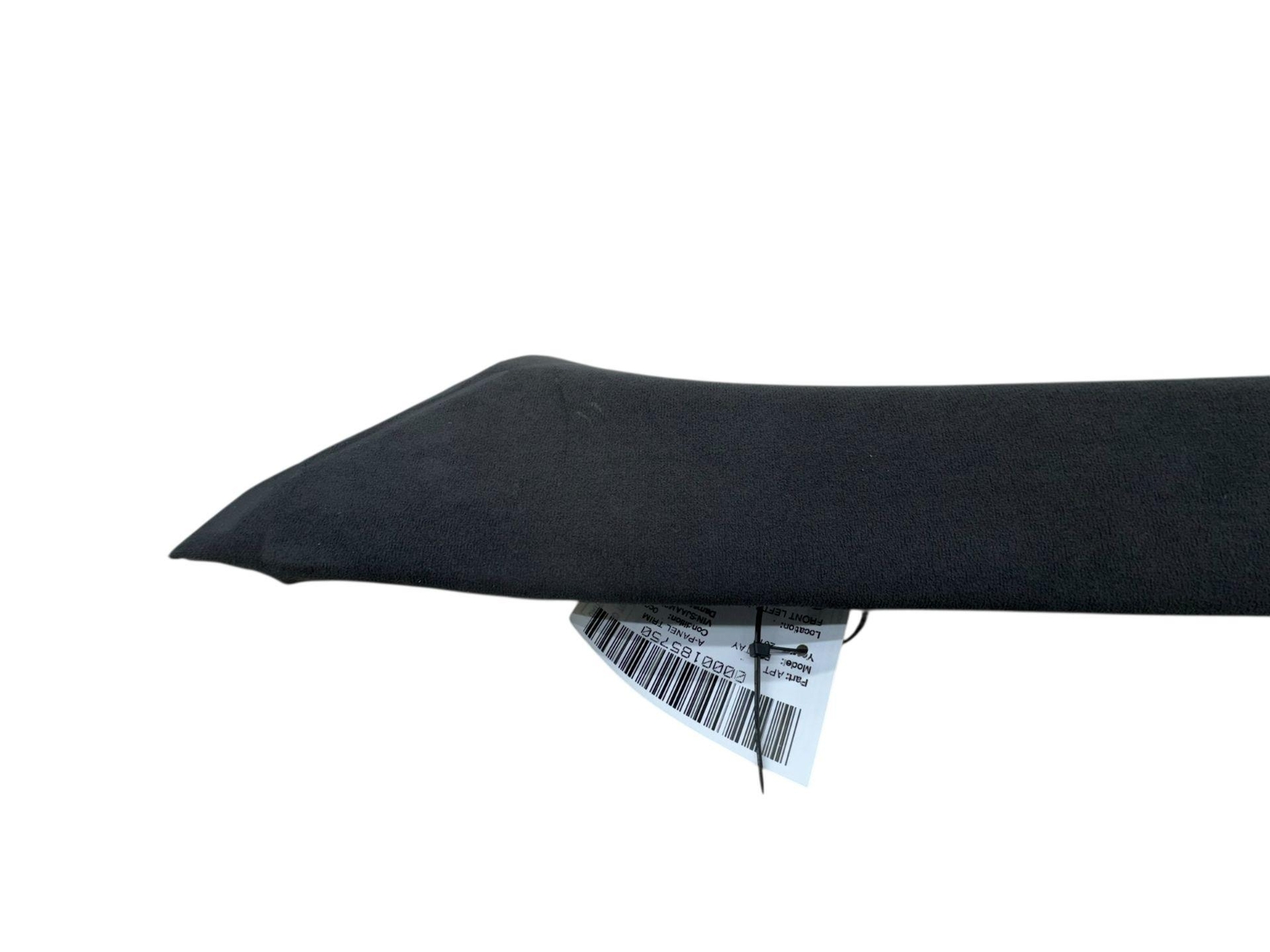 2016-2020 BENTLEY BENTAYGA OEM FRONT LEFT A PILLAR TRIM | BLACK SUEDE