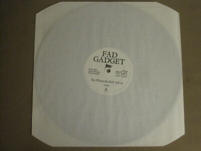 FAD GADGET FOR WHOM THE BELLS TOLL 12