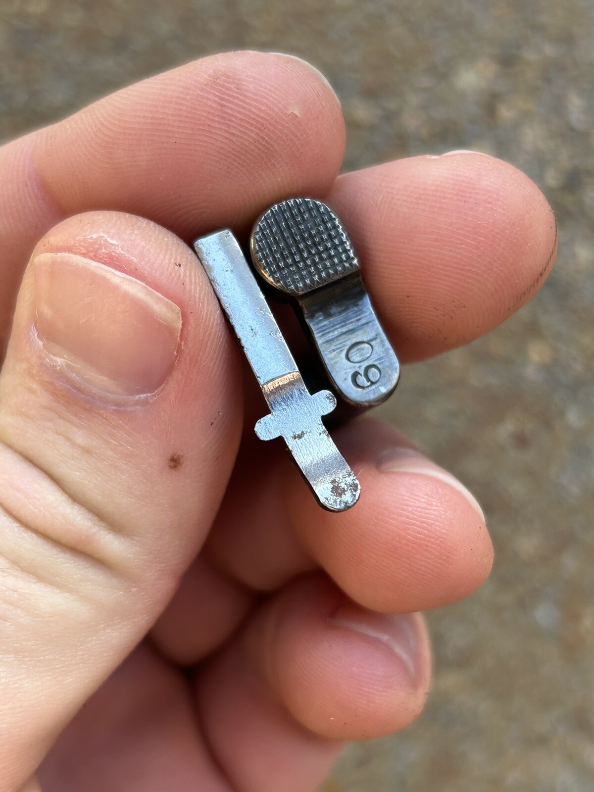 WW1 WW2 German Luger P08 Small Parts Lot Takedown Levers & More! eBay