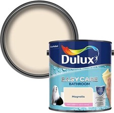 Image of Dulux Easycare Bathroom Soft Sheen Emulsion Walls & Ceilings - Magnolia 2.5L