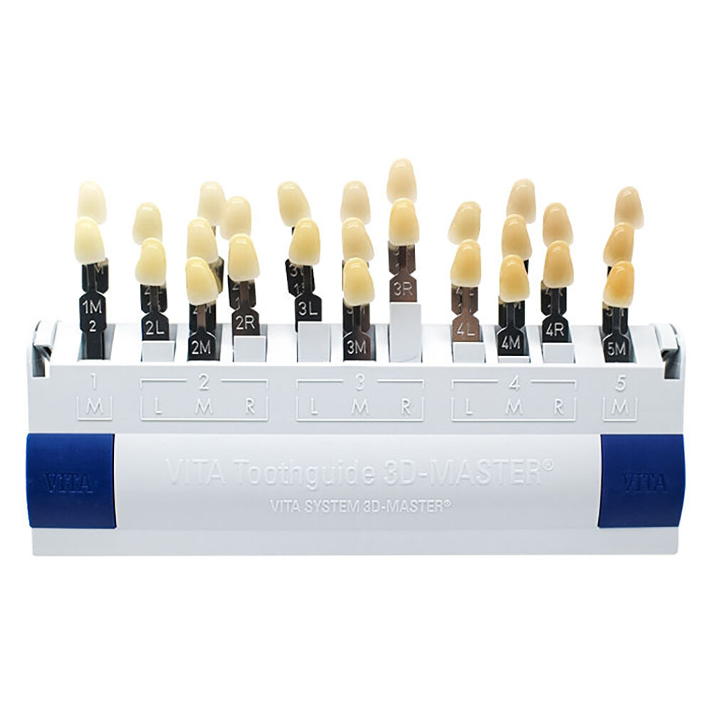 VITA Toothguide 3D-Master with 26 Natural Shades and 3 Bleached