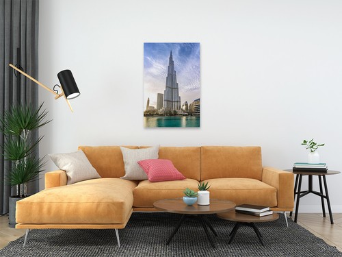 Dubai United Arab Emirates Burj Khalifa Art Wall Decor - POSTER 20x30 - Picture 2 of 4