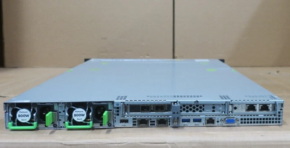 Fujitsu Primergy RX2530 M2 2x 10-Core E5-2630v4 256GB Ram 4x 2.5" SAS Bay Server - Image 2 of 3