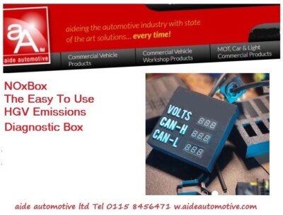 NOx Box - LKW Emission Diagnose Testbox - prüft NOx LKW/LKW Sensoren