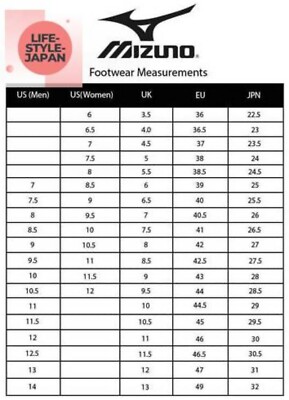 MIZUNO WAVE DRIVE 9 White/Navy/Gold 81GA2205 14 Unisex Table