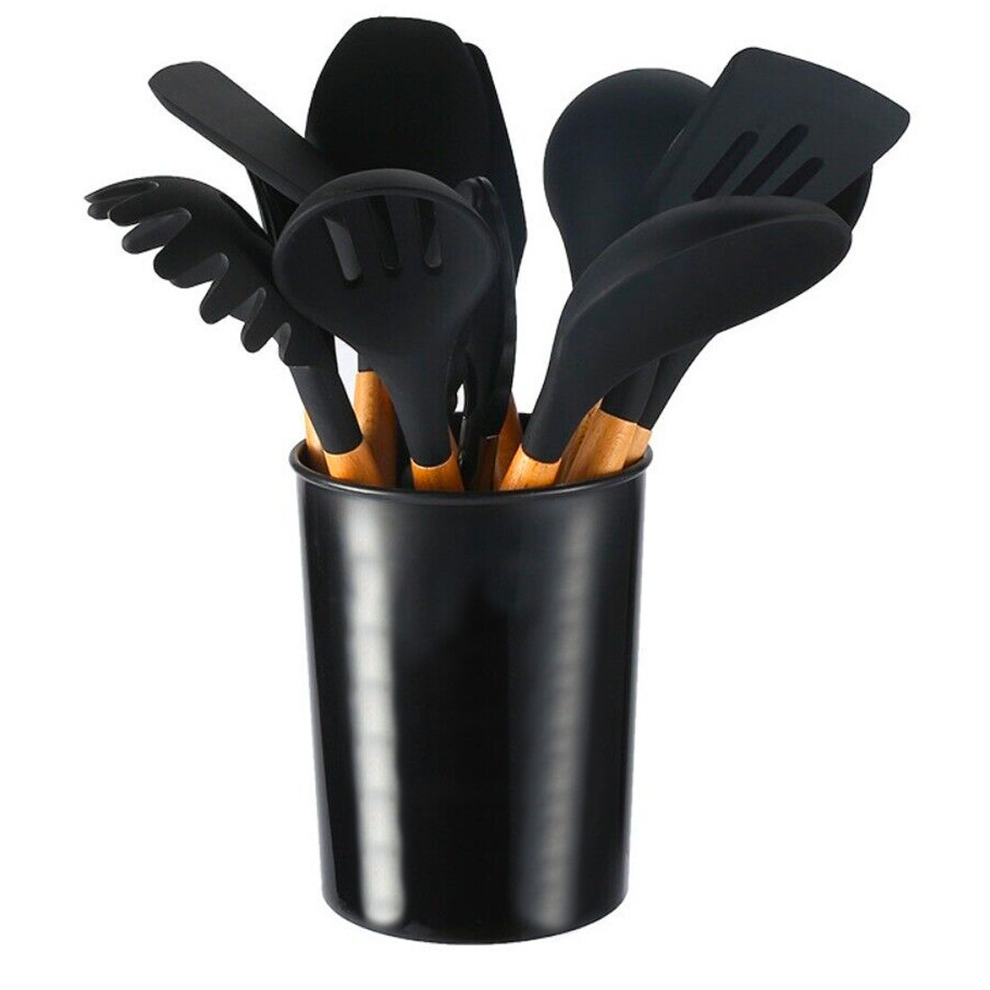 Set Di Spatole Da Cucina in Silicone - Utensili Resistenti Al Calore