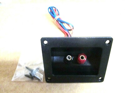 NHT -SUPER ONE - CROSSOVER AND BINDING POSTS