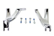 OE Standard Forward Control Mount Kit Chrome fits Harley Davidson