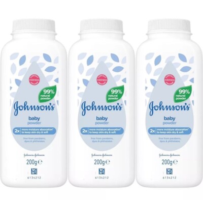 Johnson and Johnson Baby Powder Talc free |200 g x UK