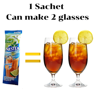 Tea Lemon Nestea Iced Instant Powder Mix Drink Nestle Sour Sweet