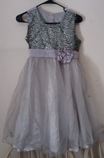 Girls Gorgeous Embellished Holiday/Wedding Dress/Multi-Layer/EUC