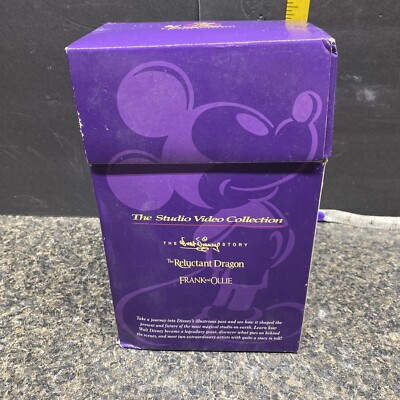 Disney 75 Years The Studio Video Collection 3 VHS Tapes Box Set. Preowned.