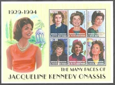 BUD'S CLASSICS - Grenadines Jacqueline Kennedy First Lady - Sheet Of 6 - MNH