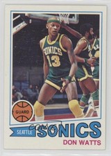 1977-78 Topps White Back Slick Watts (Don on Card) #51 0b2