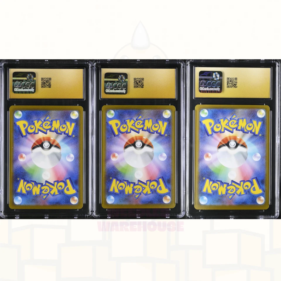 Magikarp Seismitoad & Oricorio Japanese Pokemon CGC 10 Pristine Kanda Set 9a - Image 2 of 2