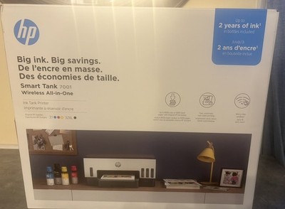HP Smart Tank 7001 Color Inkjet All-in-One Printer Up to 2 Years of Ink Included