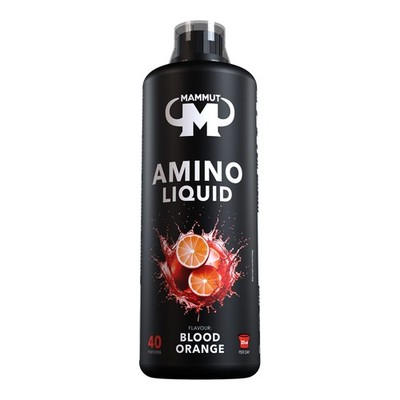 (EUR 18,49 / L) 1 Liter Mammut Aminoliquid Blutorange Amino Vitamin B6 1000 ml