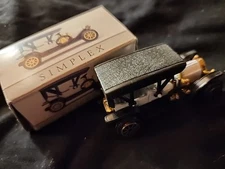Miniature White 1912 SIMPLEX Replica 1:64 Scale Readers Digest No. 305 Toy Car