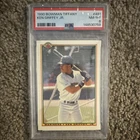Bowman 1990 Tiffany Ken Griffey Jr. #481 PSA 8 Seattle Mariners Baseball Card
